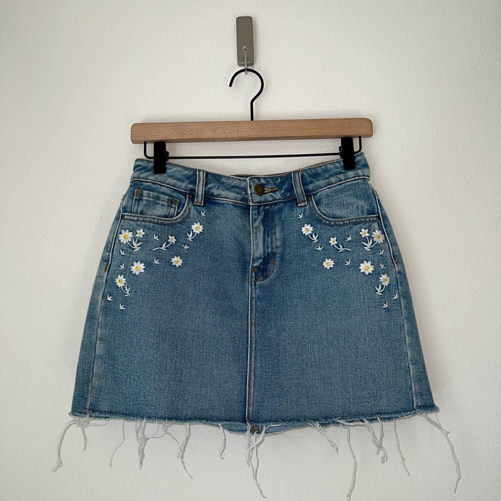 Lottie Moss Denim Skirt
